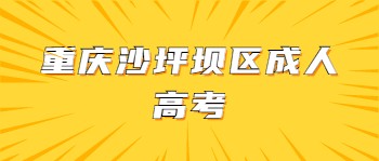 重庆沙坪坝成人高考报名