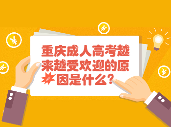 重庆成考 重庆成考受欢迎