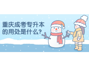 重庆成考网 重庆专升本用处