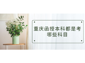 重庆成考网 重庆函授考试科目