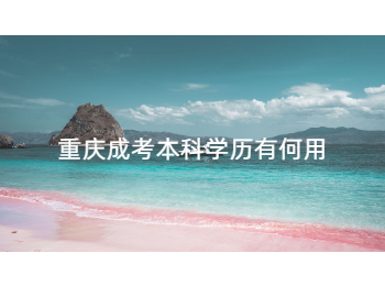 重庆成考本科学历